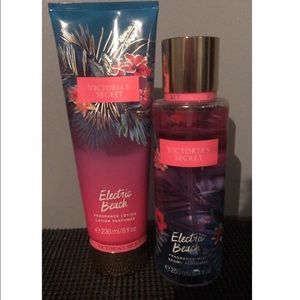 VS Electric Beach Lotion & Spray!